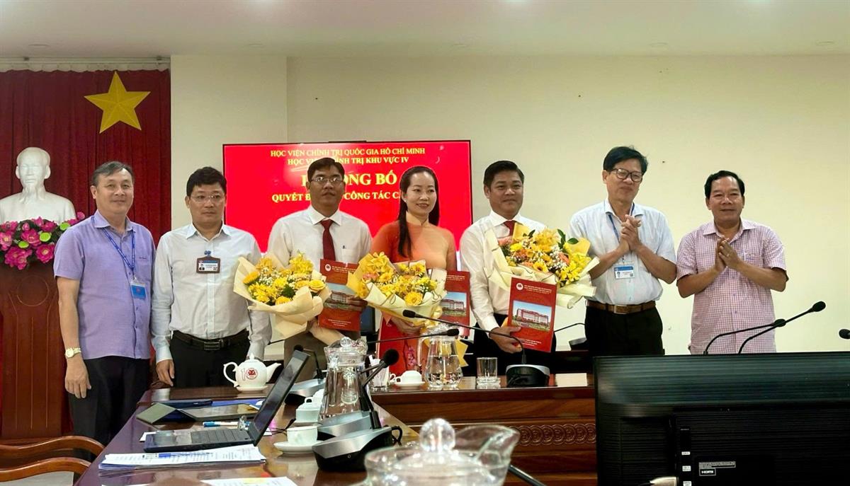 Lễ công bố Quyết định điều động và bổ nhiệm 