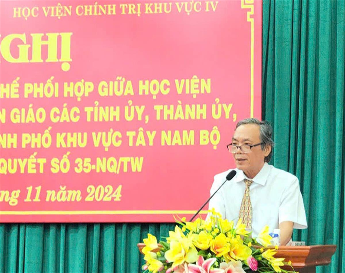 Sơ kết 5 năm phối hợp thực hiện công tác bảo vệ nền tảng tư tưởng của Đảng