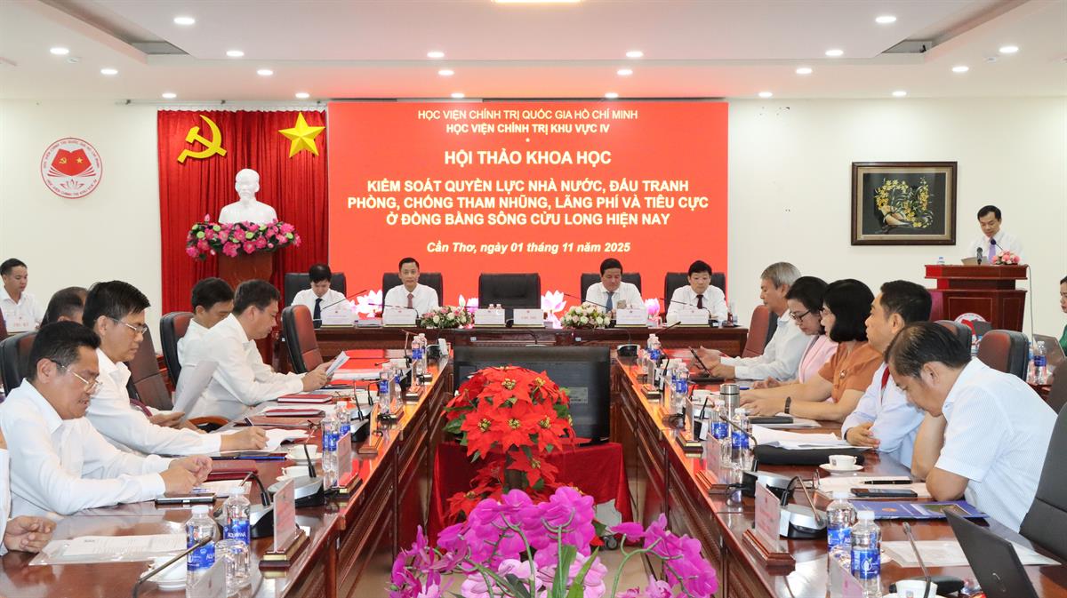 Kiểm soát quyền lực nhà nước - nền tảng của chính quyền liêm chính và phát triển bền vững vùng đồng bằng sông Cửu Long