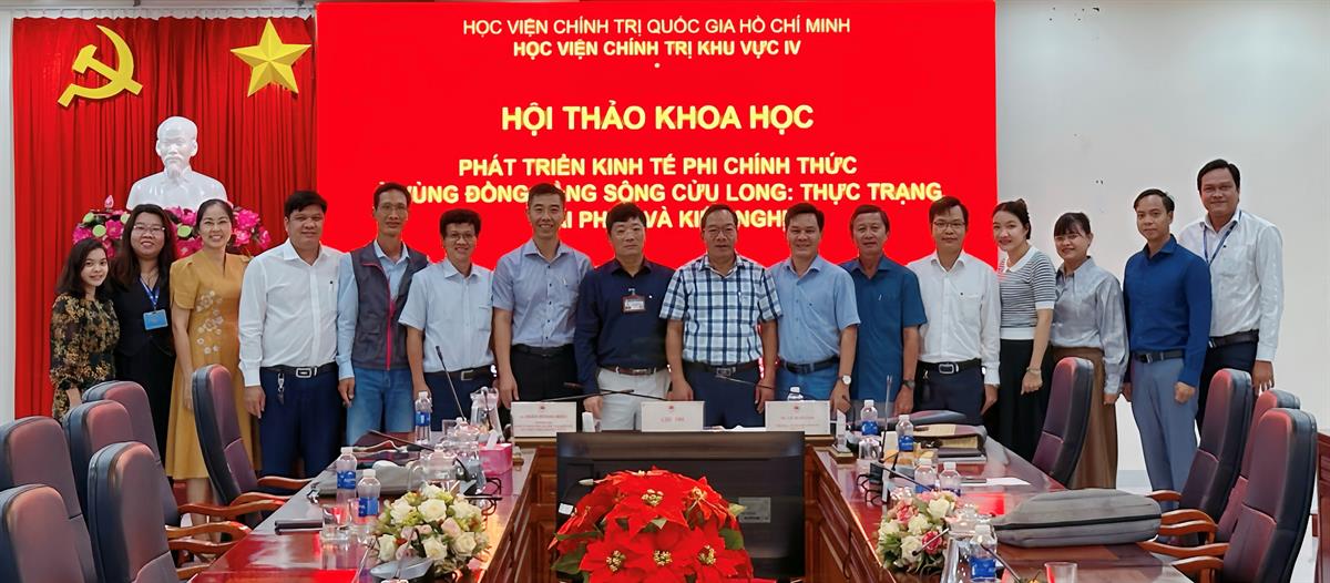 Hội thảo khoa học “Phát triển kinh tế phi chính thức ở vùng đồng bằng sông Cửu Long: thực trạng, giải pháp và kiến nghị”